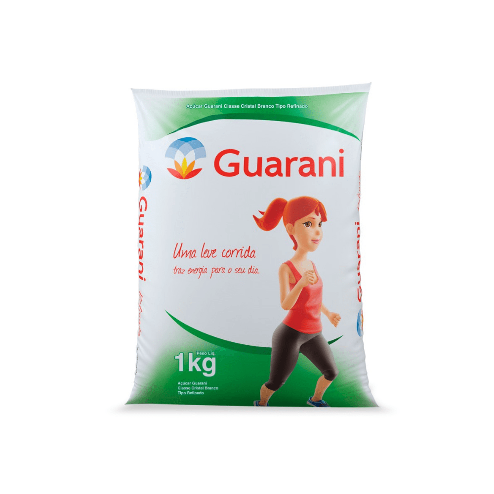 Açúcar Refinado Guarani 1Kg