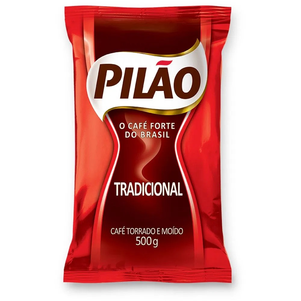 Café Torrado e Moído Tradicional Almofada Pilão 500g