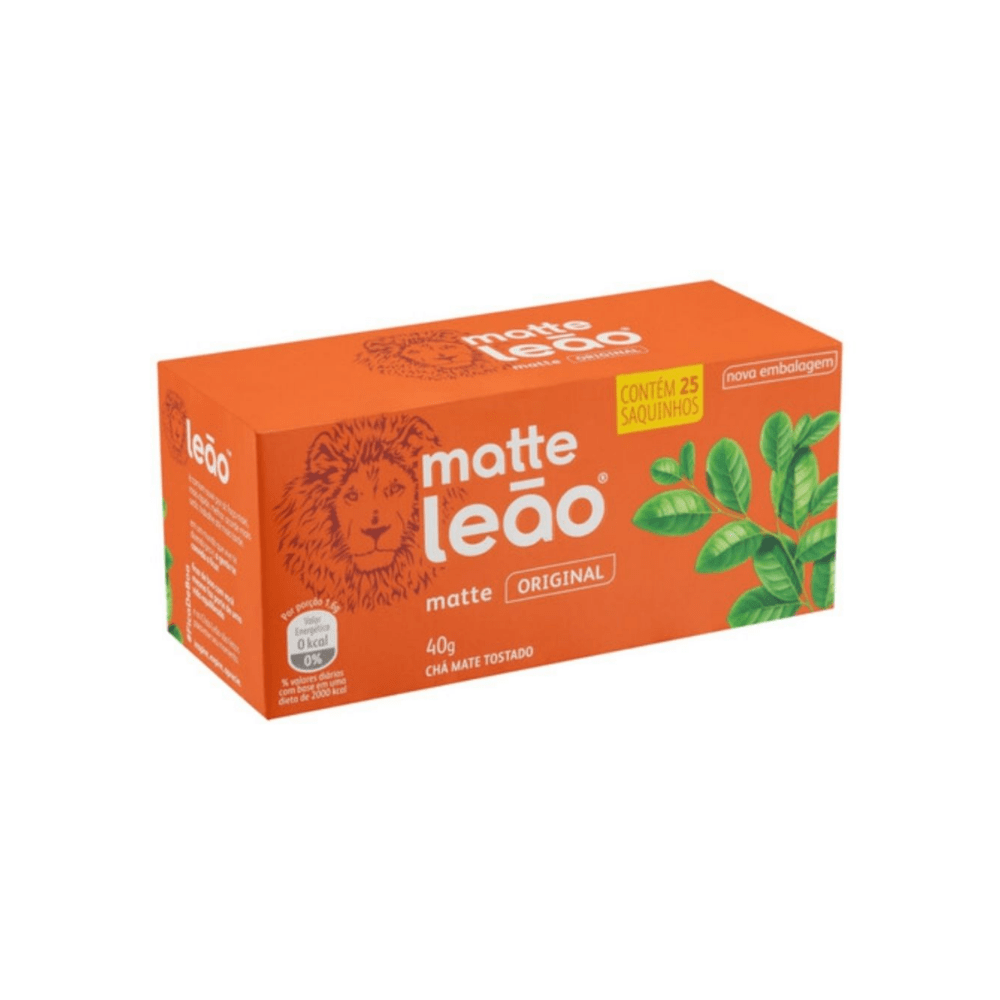 Chá Matte Leão Natural com 25 Sachês