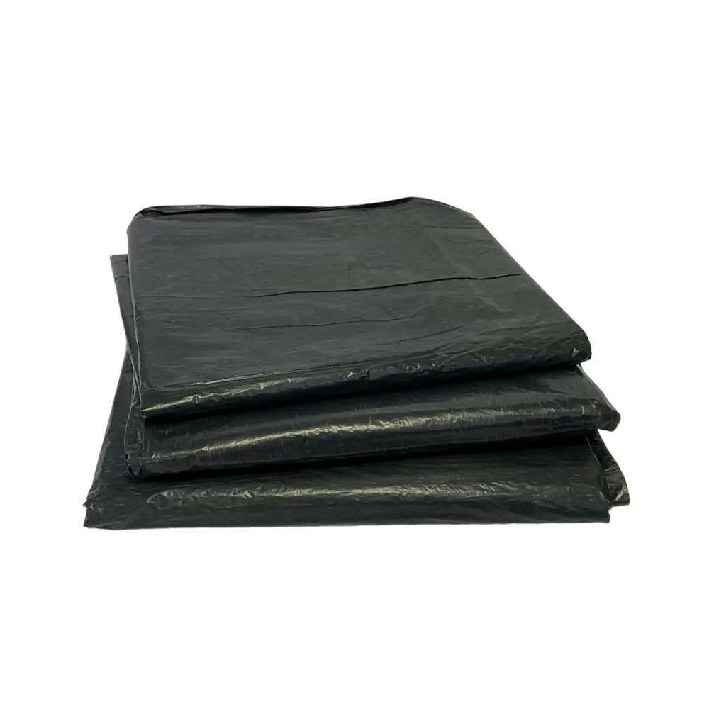 Saco de Lixo 120 Litros Ordem 16 Preto Kubera com 80 Unid 95x95cm