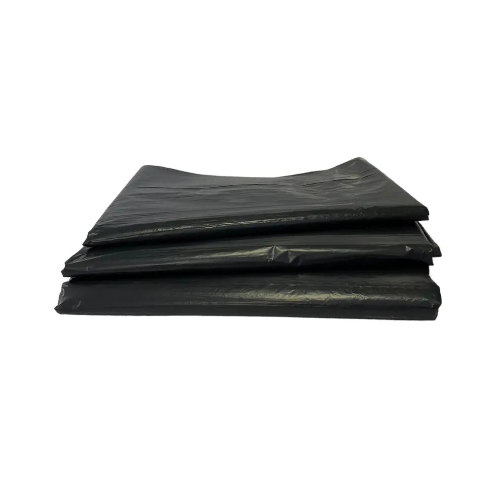 Saco de Lixo 200 Litros P8 Preto Kubera com 80 Unid 95x120cm