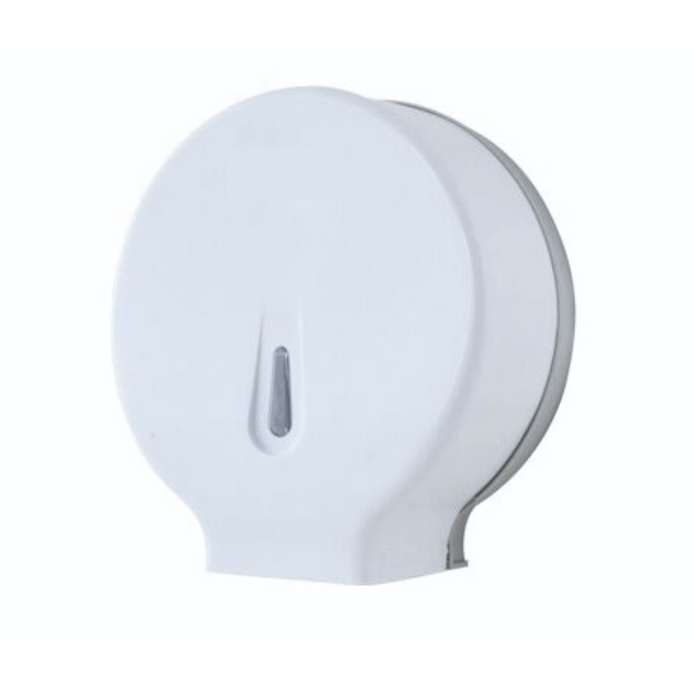 Dispenser para Papel Higiênico de 300/600 Metros Branco Trilha