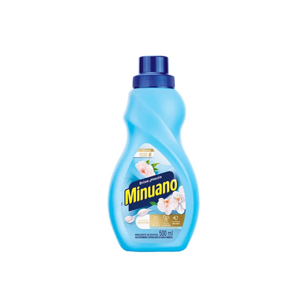 Amaciante Minuano Clássico Brisa Macia 500ml