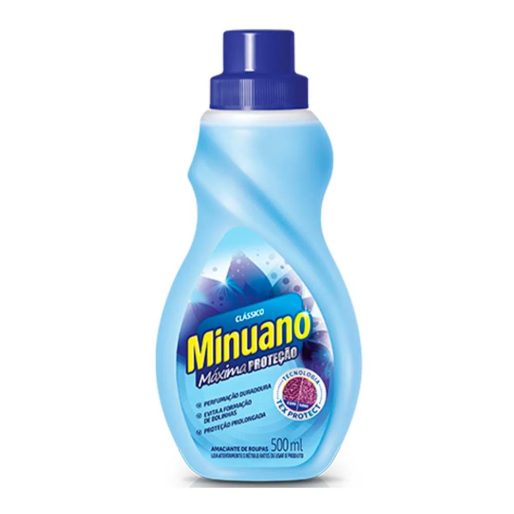 Amaciante Minuano Concentrado Máxima Proteção 500ml