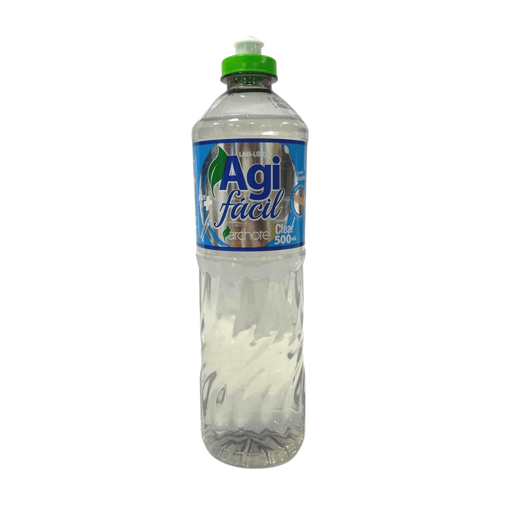 Lava-Louças Detergente Clear Agifácil 500ml