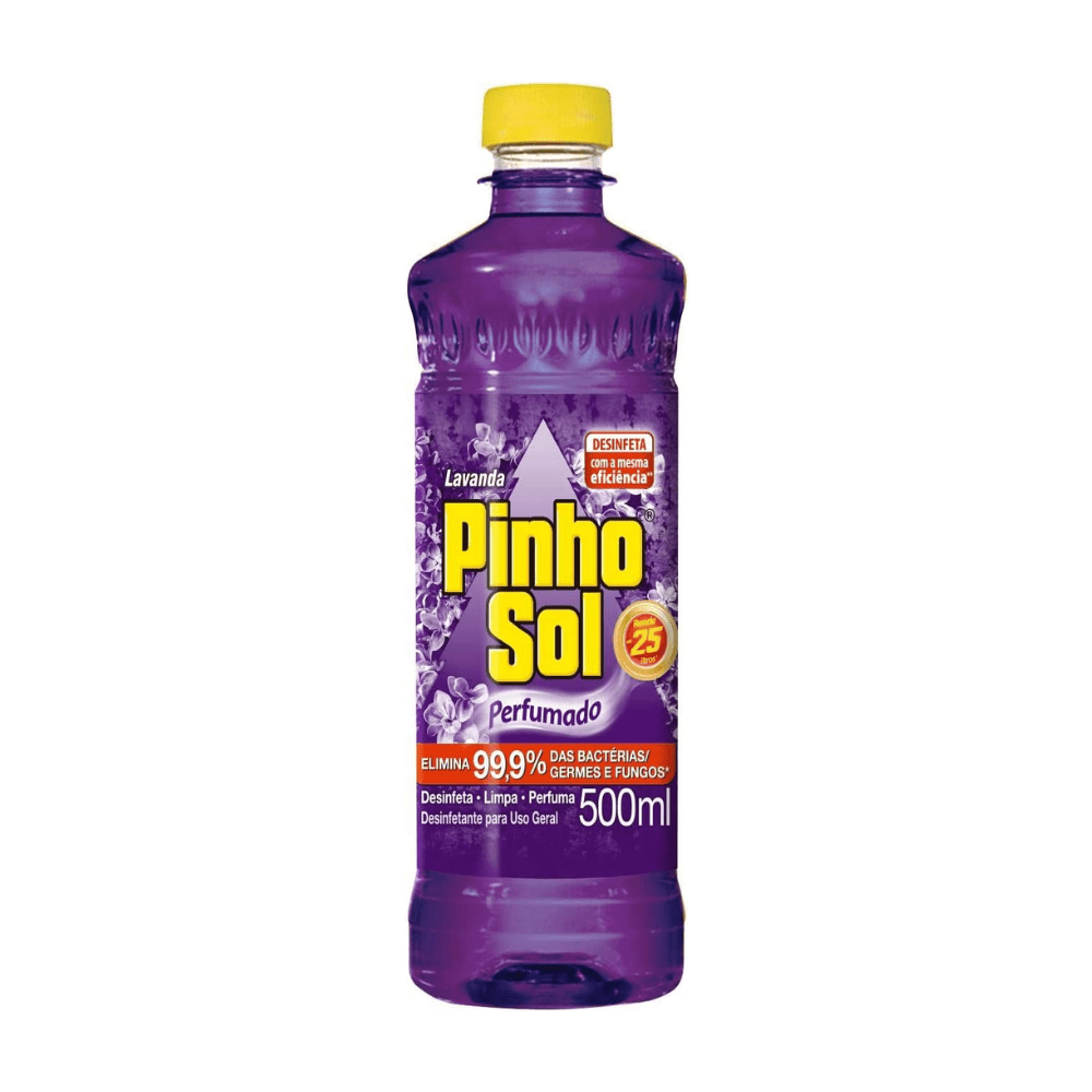 Desinfetante Lavanda Pinho Sol 500ml Uso Geral