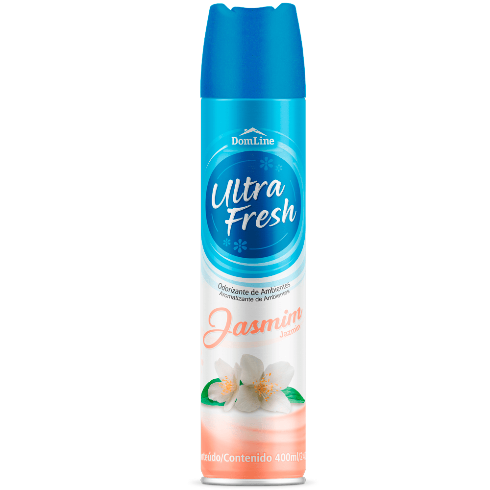 Odorizante e Aromatizante Ultra Fresh Jasmin Spray 400ml