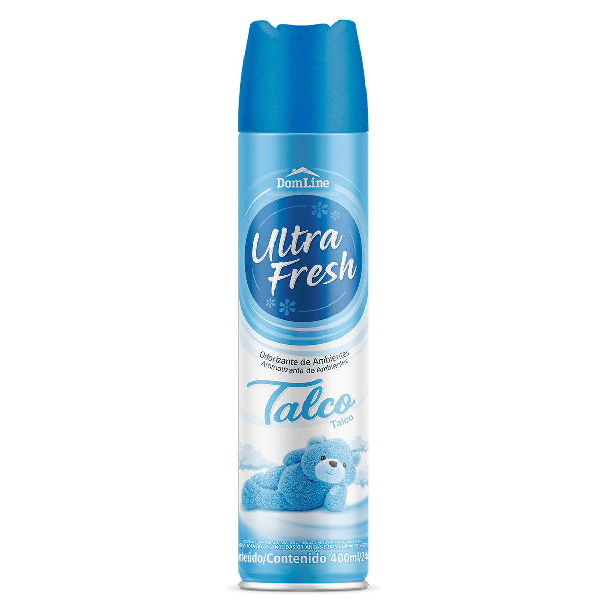 Odorizante e Aromatizante Ultra Fresh Talco Spray 400ml